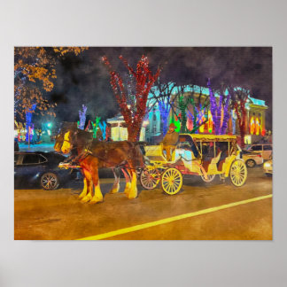 クリスマスのプレスコット ポスター