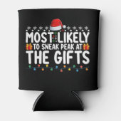 クリスマスのプレゼントでピークを過ごす可能性が最も高い 缶クーラー (正面)