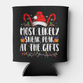 クリスマスのプレゼントでピークを過ごす可能性が最も高い 缶クーラー (正面)