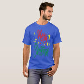 クリスマスのプレゼントに友達へのギフト Tシャツ (正面フル)