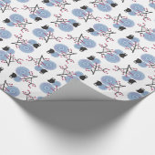 クリスマスのプレゼントの覆い ラッピングペーパー (角)