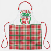 クリスマスのプレゼントを作る エプロン (正面)