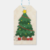 クリスマスのプレゼント包装用ギフトタグ ギフトタグ (裏面)