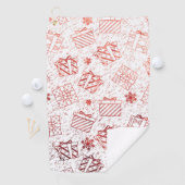 クリスマスのプレゼント 5 ゴルフタオル (インサイチュ)