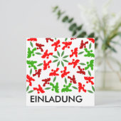 クリスマスのプードル シーズンカード (スタンド正面)