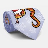 クリスマスのヘビ ネクタイ (ロール)