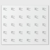 クリスマスのベストセラー私が欲しい唯一のパッケージ ラッピングペーパー (フラット)