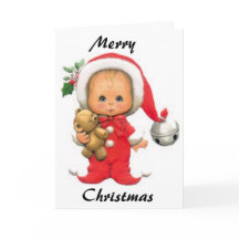 クリスマスのベビーの小妖精や小人およびテディ