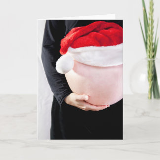 クリスマスのベビー 案内状