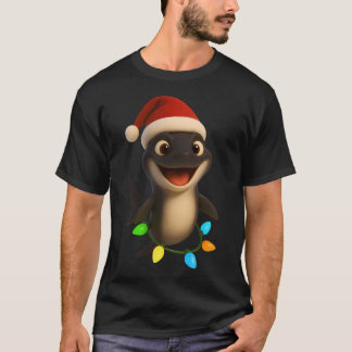 クリスマスのベルベットベリー・ランタンハーク Tシャツ