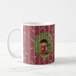 クリスマスのペットフレンド コーヒーマグカップ