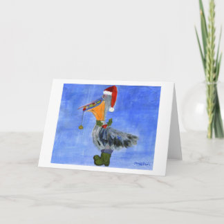 クリスマスのペリカン シーズンカード