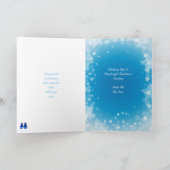 クリスマスのペンギンとの1つのI愛 シーズンカード (内部)