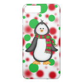クリスマスのペンギンのiPhone 7のプラスのやっとそこに場合 Case-Mate iPhoneケース (裏面)