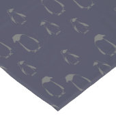 クリスマスのペンギンパターン-クリスマスのギフト ショートテーブルランナー (コーナー)