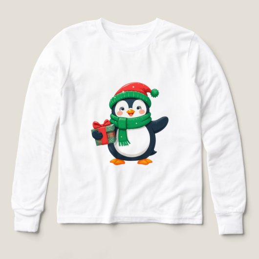 クリスマスのペンギン (デザイン正面)