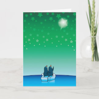 クリスマスのペンギン シーズンカード