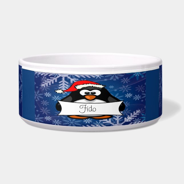 クリスマスのペンギン ボウル (正面)