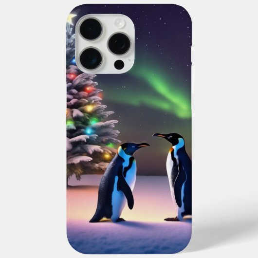 クリスマスのペンギン 🎄 Case-Mate iPhoneケース (裏面)