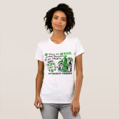 クリスマスのペンギンGastroparesis Tシャツ (正面フル)