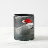 クリスマスのホッキョクグマ マグカップ (中央)