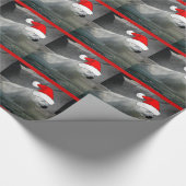 クリスマスのホッキョクグマ ラッピングペーパー (コーナー)