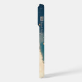 クリスマスのホッキョクグマ iPhoneケース (左側面)