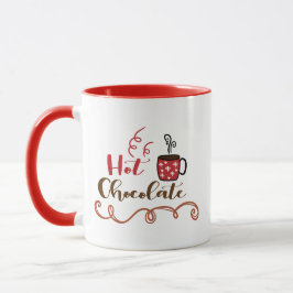 クリスマスのホットチョコレートギフト マグカップ