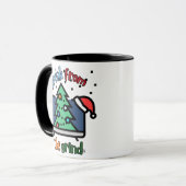 クリスマスのホームビデオ コーヒーマグ マグカップ (正面左)