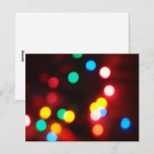 クリスマスのボケ シーズンカード (正面/裏面)