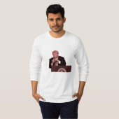 クリスマスのボトルの醜いワイシャツを遊んでいるドナルド・トランプ Tシャツ (正面フル)