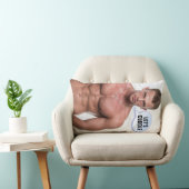 クリスマスのボーイフレンド枕 ランバークッション (椅子)