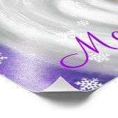 クリスマスのポスターとハッピー格言 フォトプリント            (角)