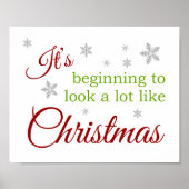 クリスマスのポスターによく似て来た ポスター (正面)