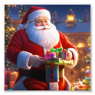 クリスマスのポスター フォトプリント