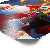 クリスマスのポスター フォトプリント (角)