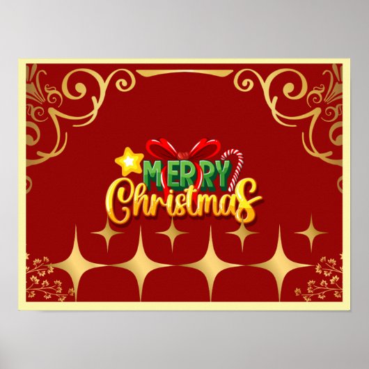 クリスマスのポスター ポスター (正面)