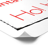 クリスマスのポスター ポスター (角)