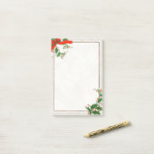 クリスマスのポストイットノート ポストイット (デスク上)