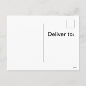 クリスマスのポストカードのオートバイ シーズンポストカード (裏面)