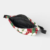 クリスマスのポリネシアの夢のパターン ファニーパック (見開き)