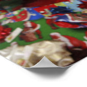 クリスマスのポートレート。 ポスター (角)