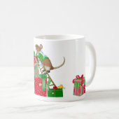 クリスマスのマウスのマグ コーヒーマグカップ (正面右)