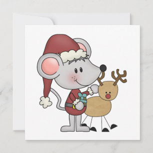 クリスマスのマウス シーズンカード