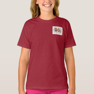 クリスマスのマギーとナリ Tシャツ
