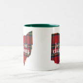 クリスマスのマグのために家オハイオ州- ツートーンマグカップ (中央)