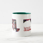 クリスマスのマグのために家メリーランド- ツートーンマグカップ (中央)
