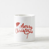 クリスマスのマグカップで白い結婚 コーヒーマグカップ (中央)