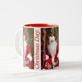 クリスマスのマグカップ ツートーンマグカップ