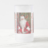 クリスマスのマグカップ フロストグラスビールジョッキ (中央)